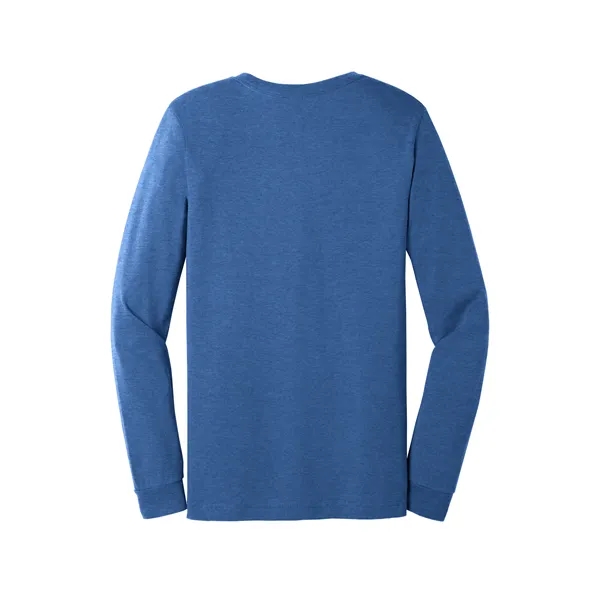 BELLA+CANVAS Unisex Heather CVC Long Sleeve Tee... from ASI 84863 SanMar