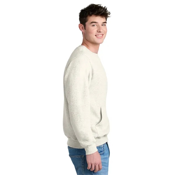 Port & Company Core Fleece Crewneck Pocket Sweatshirt... from ASI 84863 SanMar