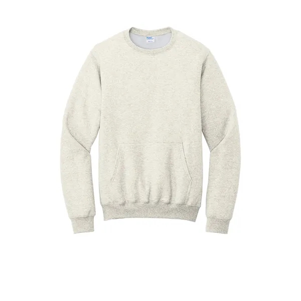 Port & Company Core Fleece Crewneck Pocket Sweatshirt... from ASI 84863 SanMar