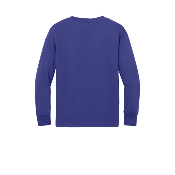 Port & Company Youth Long Sleeve Core Cotton Tee.... from ASI 84863 SanMar