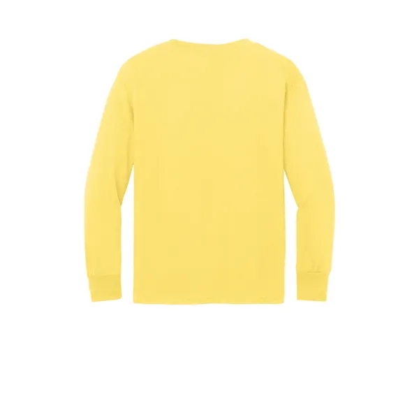 Port & Company Youth Long Sleeve Core Cotton Tee.... from ASI 84863 SanMar