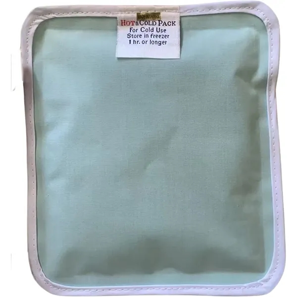 Reusable gel pack for hot/cold therapy with a soft cloth cover,... from ASI 64845 Kin Image Inc