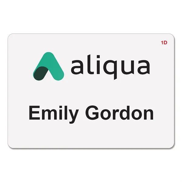 TEMPbadge 2-part expiring badges let you know when a visitor's time... from ASI 79898 Promovision / PROMOVISION