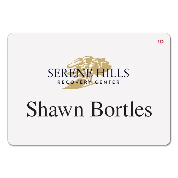 TEMPbadge 2-part expiring badges let you know when a visitor's time... from ASI 79898 Promovision / PROMOVISION