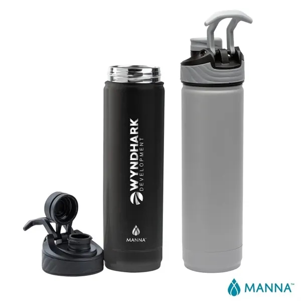 Manna™ 26 oz. Convoy Double Wall Steel Bottle... from ASI 67866 Logomark/Valumark