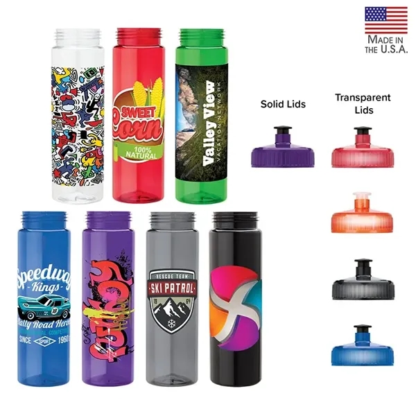 25 oz. water bottle and a pull spout top.... from ASI 67866 Logomark/Valumark / Valumark™