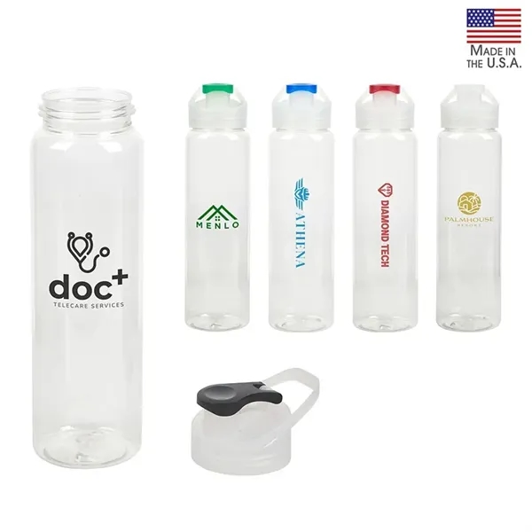 Coronado 32 oz. PET Bottle with Chug Spout... from ASI 67866 Logomark/Valumark