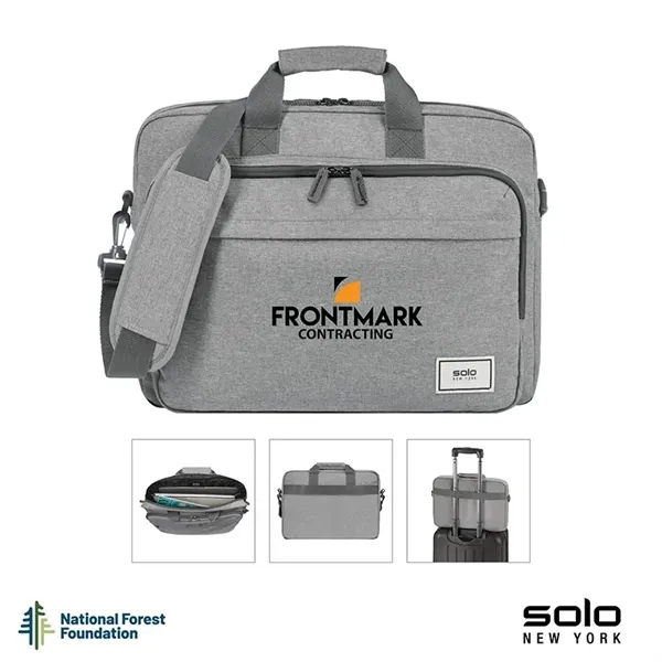 Solo® Re:new Briefcase... from ASI 67866 Logomark/Valumark