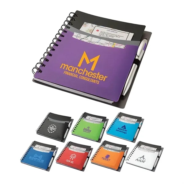 Academy Junior Notebook & Stylus Pen... from ASI 67866 Logomark/Valumark / Valumark™