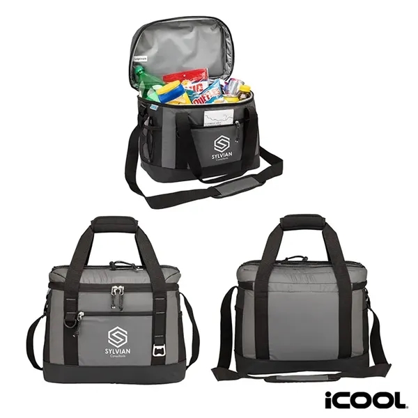 iCOOL® Aspen 24-Can Cooler Bag... from ASI 67866 Logomark/Valumark