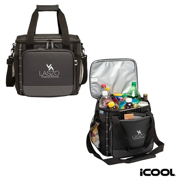 iCOOL® Denver 24-Can Cooler Bag... from ASI 67866 Logomark/Valumark