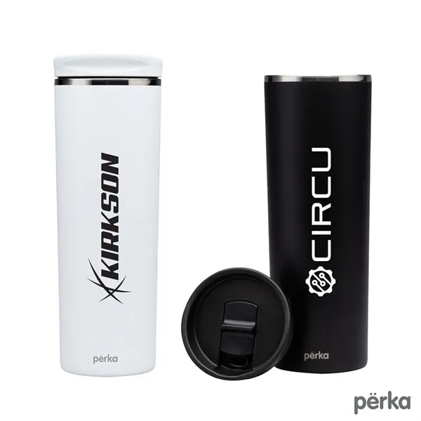 Perka® Moderno 20 oz. Double Wall, Stainless Steel Tumbler... from ASI 67866 Logomark/Valumark