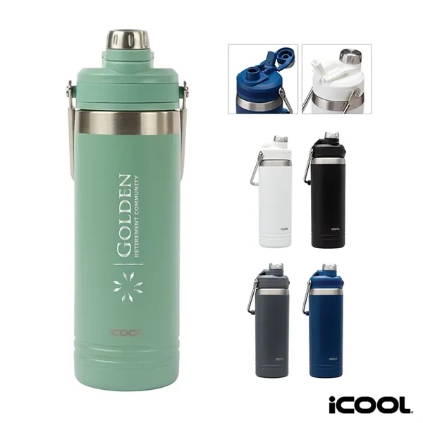 iCOOL® Lakewood 24 oz. Double Wall, Stainless Steel Bottle.... from ASI 67866 Logomark/Valumark