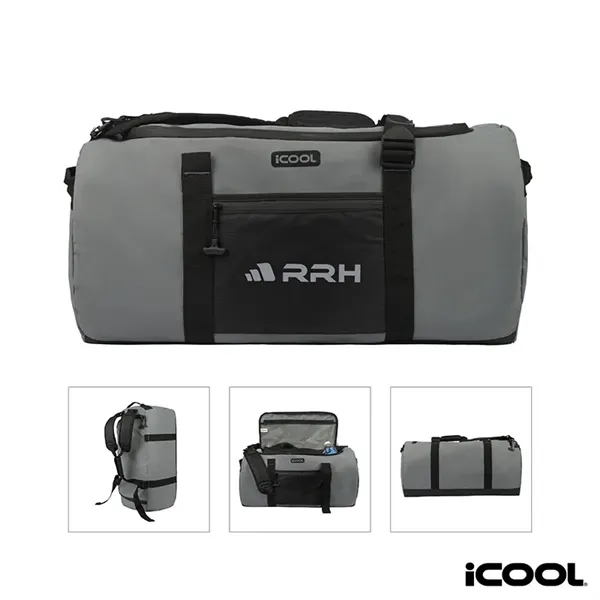 iCOOL® Pinecrest Convertible Duffel Backpack... from ASI 67866 Logomark/Valumark