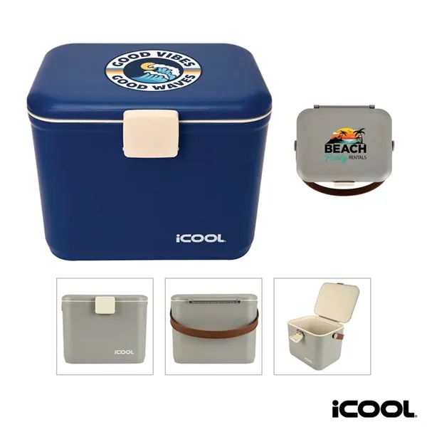 iCOOL® Hale 18-Can, 10.5 Qt Hard Sided Cooler... from ASI 67866 Logomark/Valumark