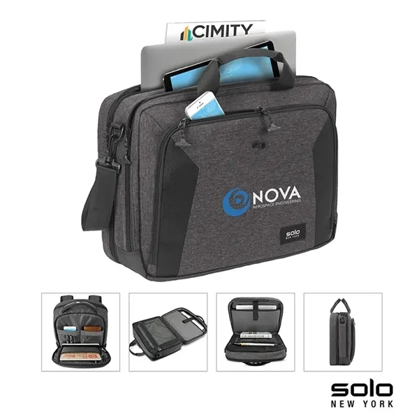 Solo® Voyage Briefcase... from ASI 67866 Logomark/Valumark