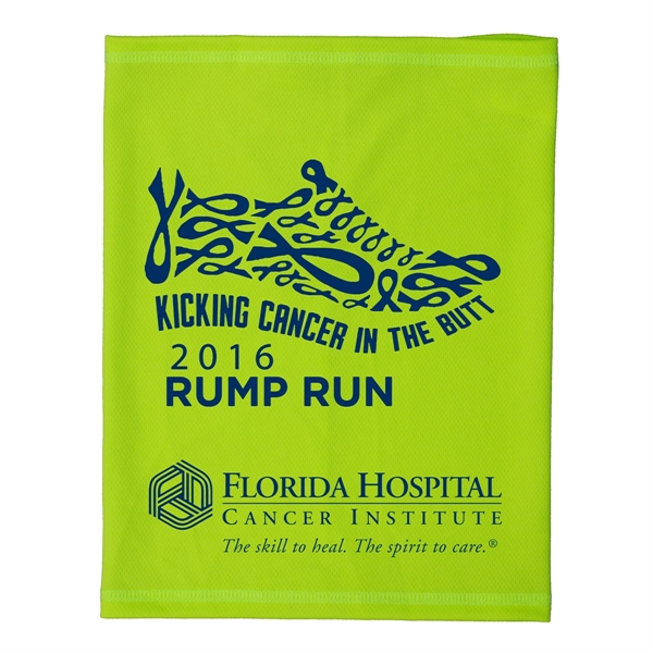 10" x 13" 170GSM polyester microfiber Fandana™ multi-use cooling garment.... from ASI 62660 Innovation Line