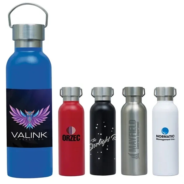 2.88" x 9.5" x 2.88" single-wall stainless steel bottle; 28 oz.... from ASI 67866 Logomark/Valumark