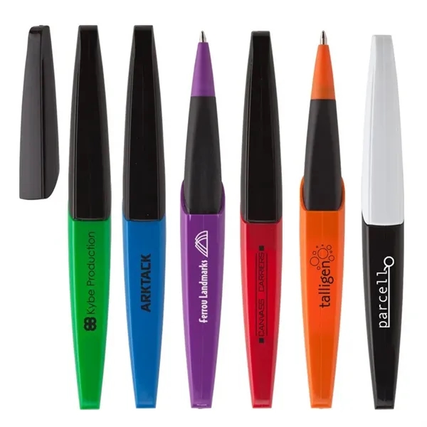 Cap-Off Pen Plastic Pen... from ASI 67866 Logomark/Valumark