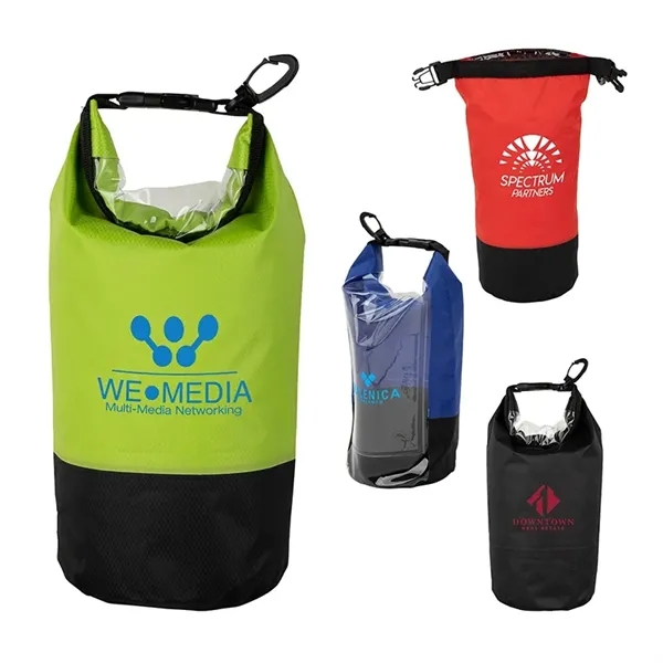 11" x 4.5" x 4.5" Durango 2-liter waterproof dry bag with... from ASI 67866 Logomark/Valumark