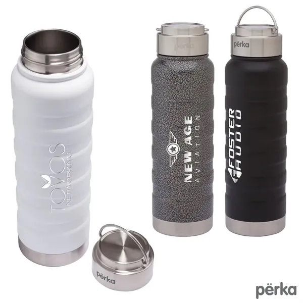 Stainless steel 24 oz. bottle; includes twist-off cap and keeps drinks... from ASI 67866 Logomark/Valumark