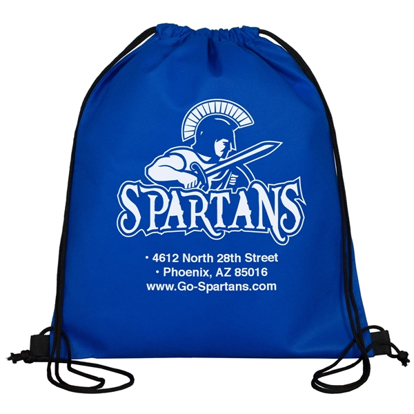 Non-woven polypropylene drawstring cinch backpack.... from ASI 62660 Innovation Line
