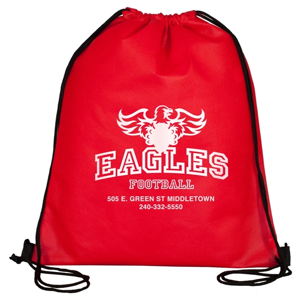 Non-woven polypropylene drawstring cinch backpack.... from ASI 62660 Innovation Line