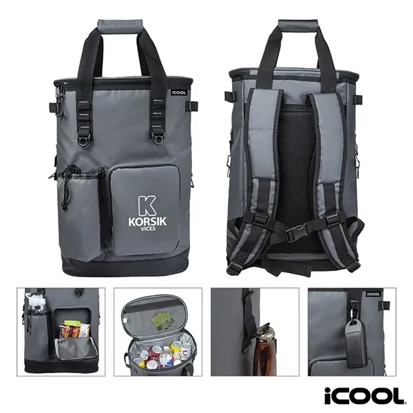 iCOOL® Paradise Backpack Cooler... from ASI 67866 Logomark/Valumark