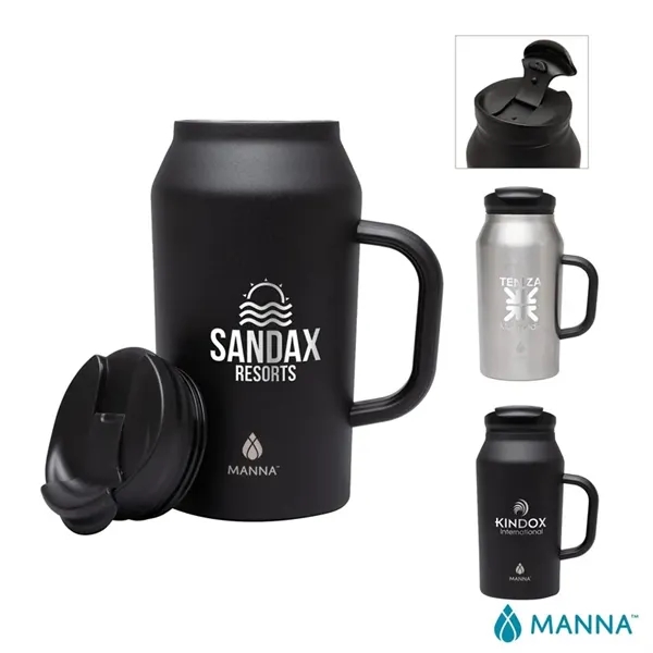 Manna™ Basin Mug - 40 oz. Stainless Steel... from ASI 67866 Logomark/Valumark