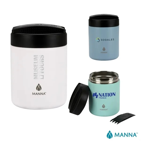 Manna™ Nomad 16 oz. Double Wall Stainless Food Jar... from ASI 67866 Logomark/Valumark