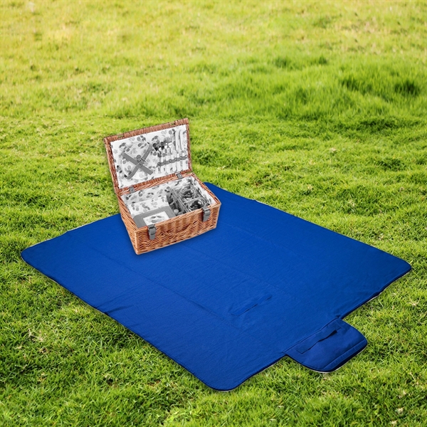 48" x 53" roll-up blanket made of 100% soft polyester fleece... from ASI 62660 Innovation Line