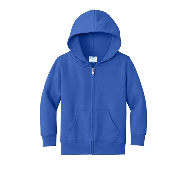 Port & Company Toddler Core Fleece Full-Zip Hooded Sweats...... from ASI 84863 SanMar