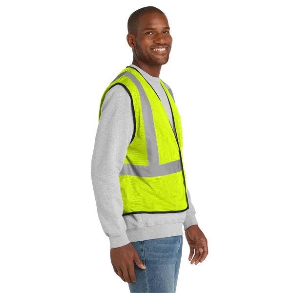 CornerStone ANSI 107 Class 2 Economy Mesh One-Pocket Vest.... from ASI 84863 SanMar