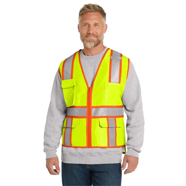 CornerStone ANSI 107 Class 2 Surveyor Zippered Two-Tone V...... from ASI 84863 SanMar