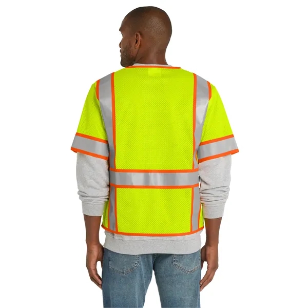 CornerStone ANSI 107 Class 3 Surveyor Mesh Zippered Two-T...... from ASI 84863 SanMar