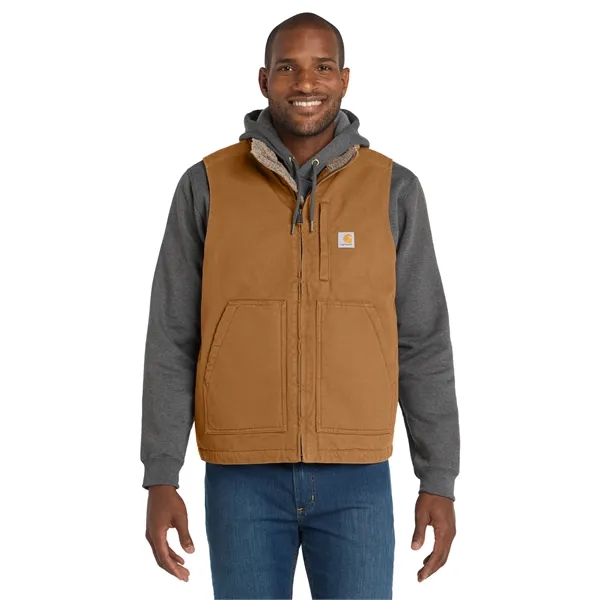 Carhartt Sherpa-Lined Mock Neck Vest... from ASI 84863 SanMar