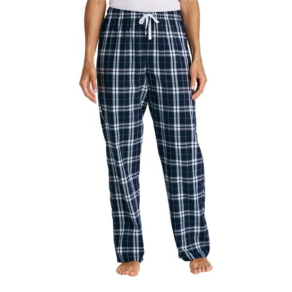 District Women's Flannel Plaid Pant.... from ASI 84863 SanMar