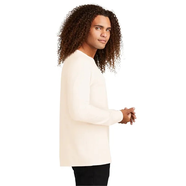 District Featherweight French Terry Long Sleeve Crewneck... from ASI 84863 SanMar