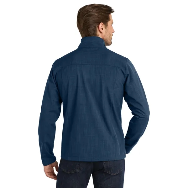 Eddie Bauer Shaded Crosshatch Soft Shell Jacket.... from ASI 84863 SanMar