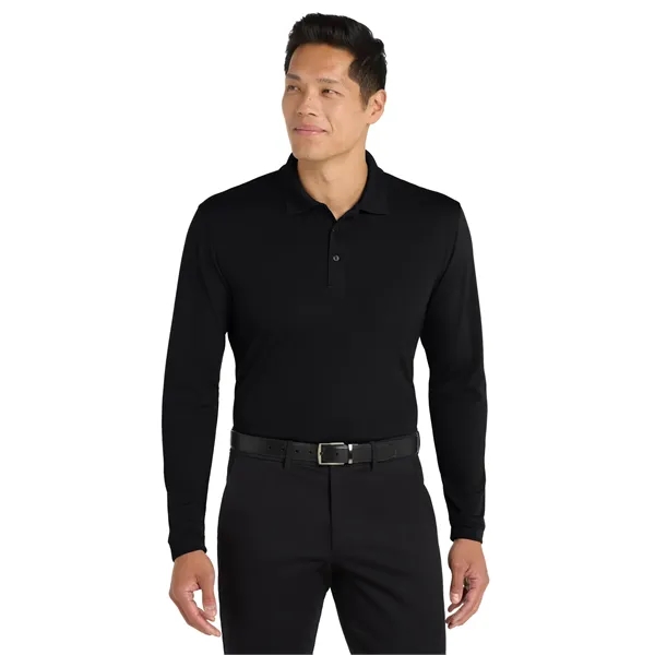 Port Authority Dry Zone UV Micro-Mesh Long Sleeve Polo... from ASI 84863 SanMar