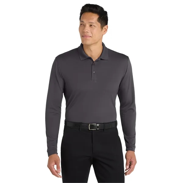 Port Authority Dry Zone UV Micro-Mesh Long Sleeve Polo... from ASI 84863 SanMar