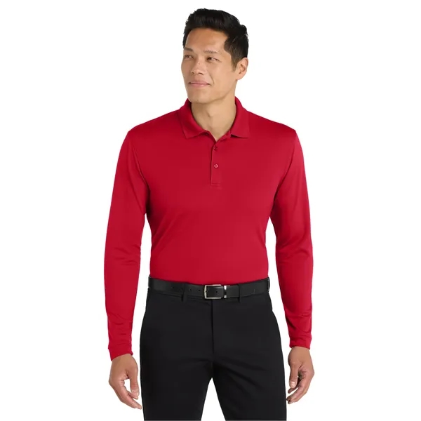 Port Authority Dry Zone UV Micro-Mesh Long Sleeve Polo... from ASI 84863 SanMar