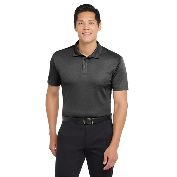 Port Authority Heathered Silk Touch Performance Polo.... from ASI 84863 SanMar