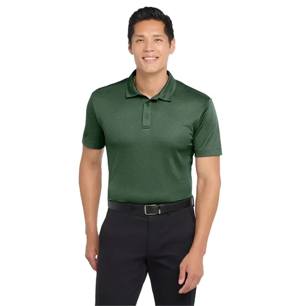 Port Authority Heathered Silk Touch Performance Polo.... from ASI 84863 SanMar