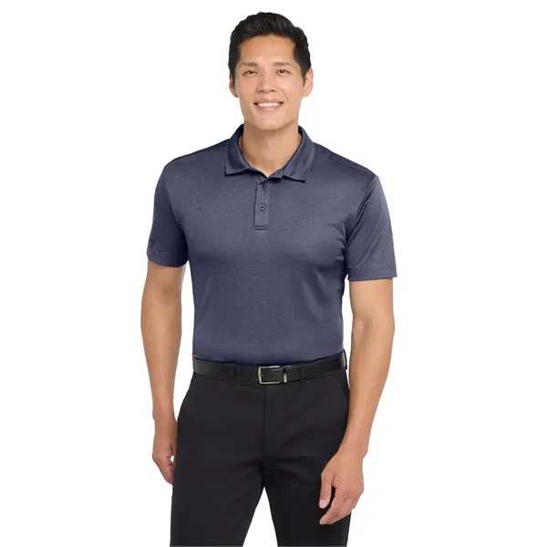 Port Authority Heathered Silk Touch Performance Polo.... from ASI 84863 SanMar