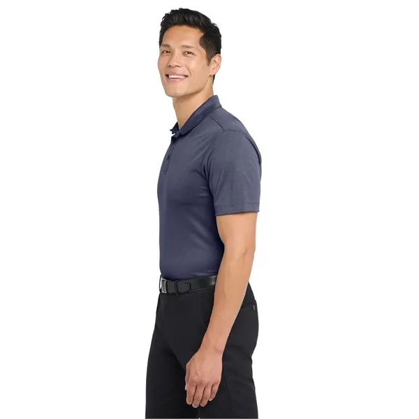 Port Authority Heathered Silk Touch Performance Polo.... from ASI 84863 SanMar