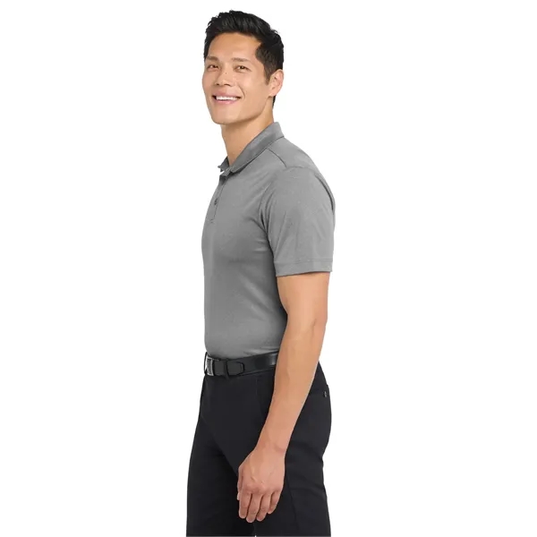 Port Authority Heathered Silk Touch Performance Polo.... from ASI 84863 SanMar