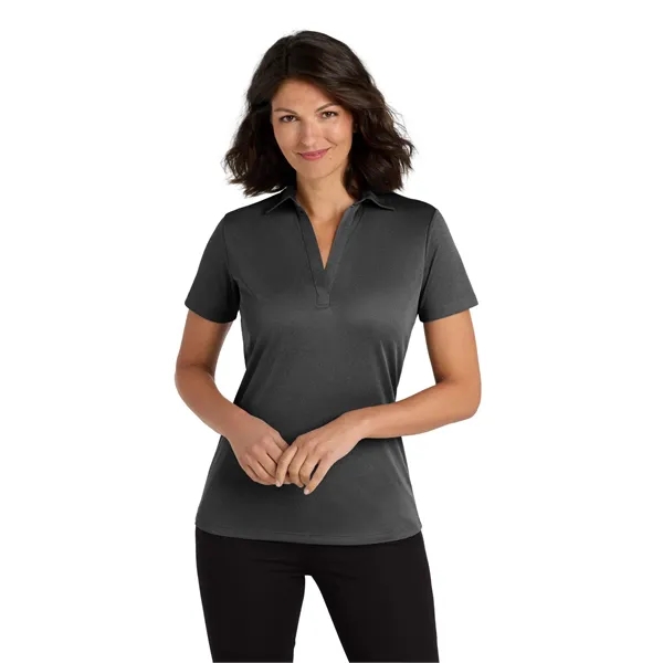 Port Authority Ladies Heathered Silk Touch Performance Polo.... from ASI 84863 SanMar