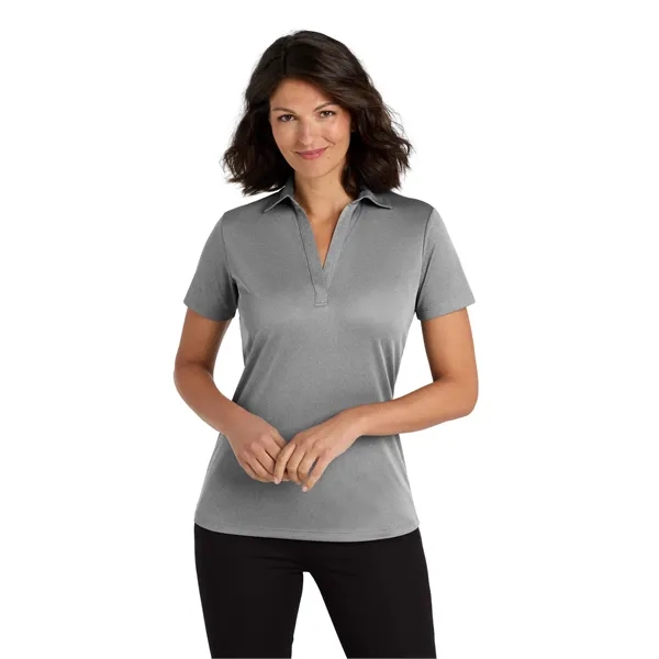 Port Authority Ladies Heathered Silk Touch Performance Polo.... from ASI 84863 SanMar