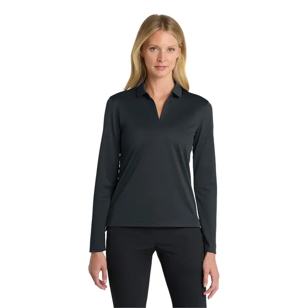 Nike Ladies Dri-FIT Micro Pique 2.0 Long Sleeve Polo... from ASI 84863 SanMar